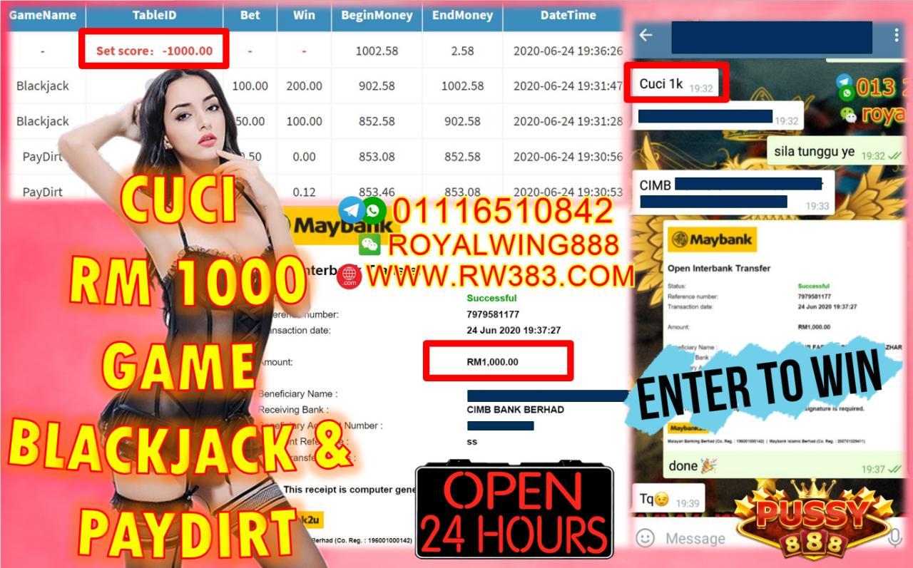 OUT RM1000 DEKAT PUSSY888