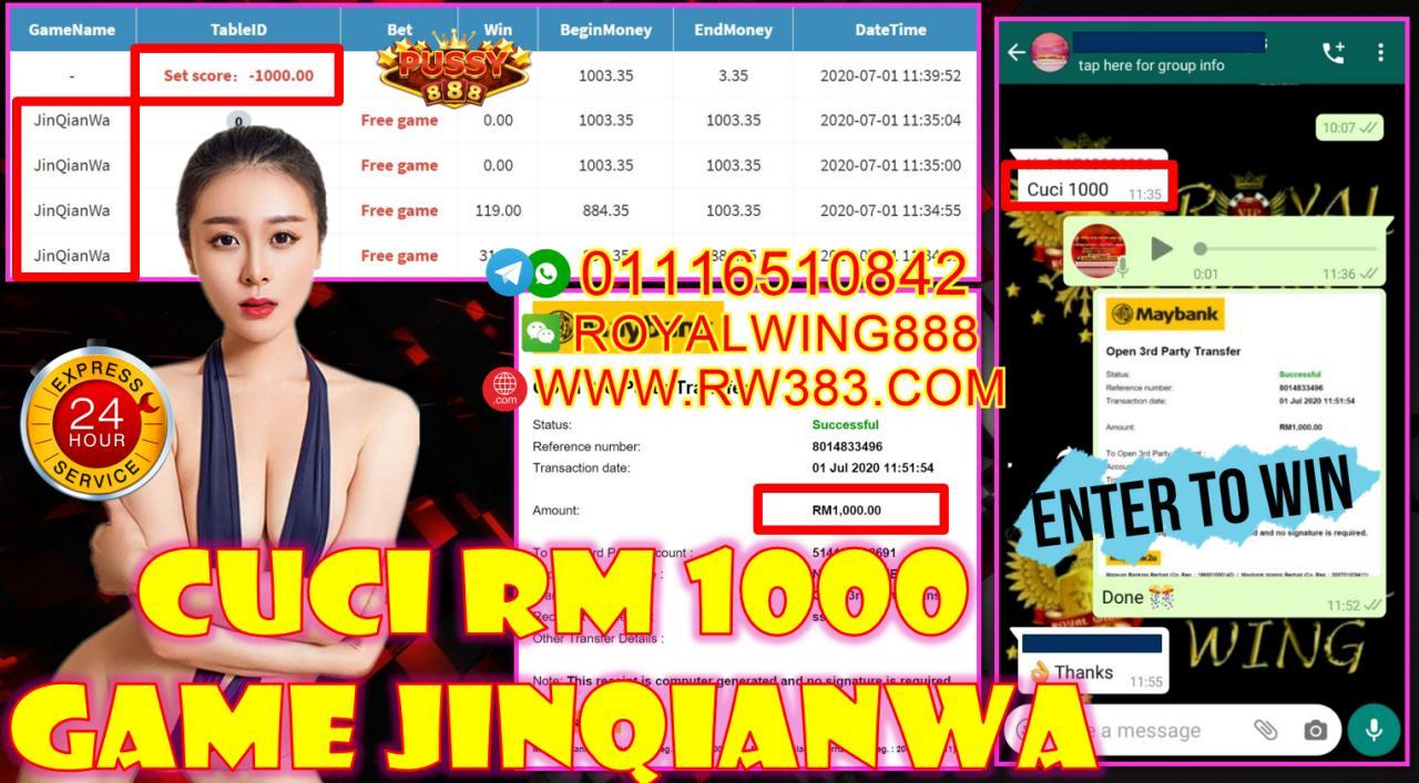 OUT RM1000 DEKAT PUSSY888