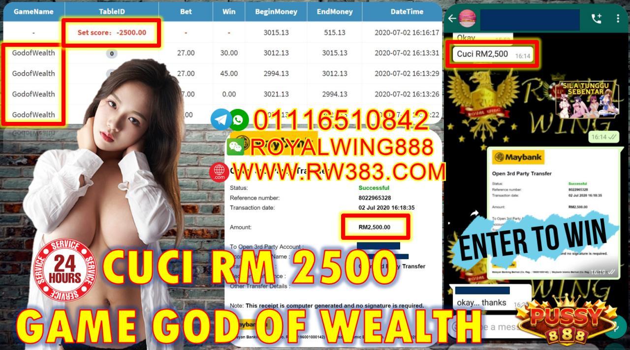 OUT RM2500 DEKAT PUSSY888