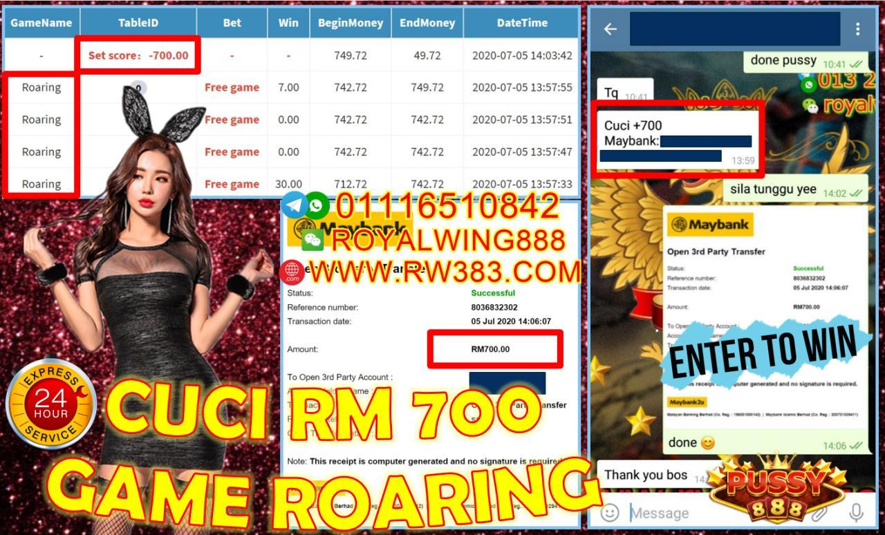 OUT RM700 DEKAT PUSSY888