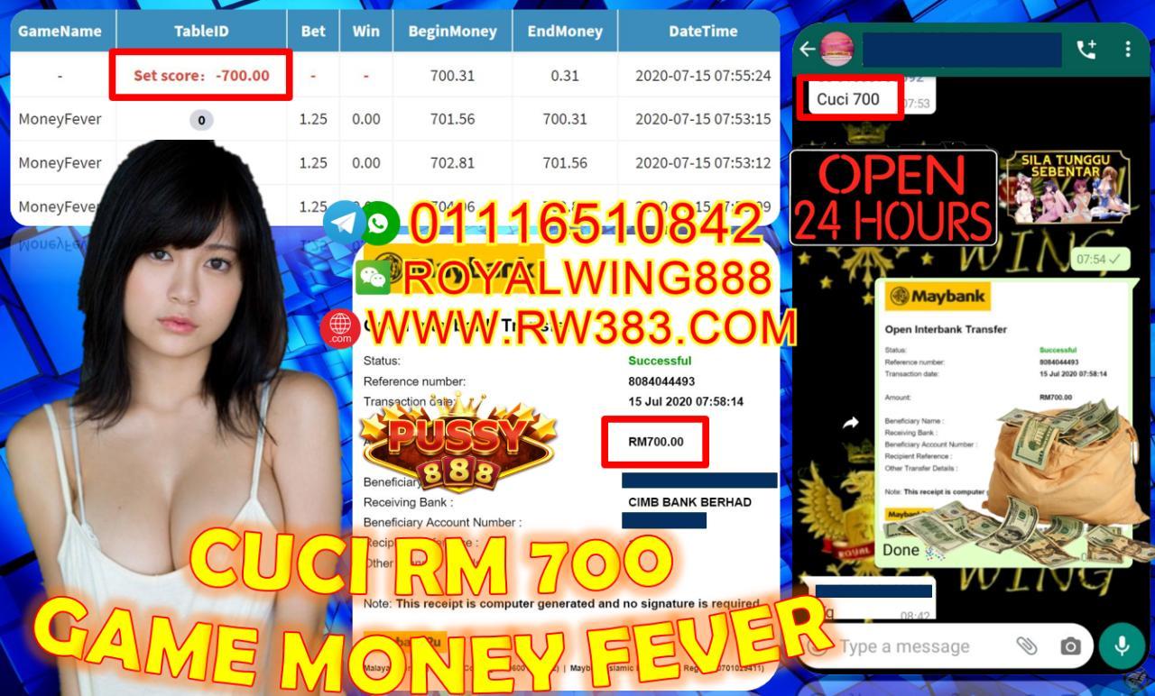 OUT RM700 DEKAT PUSSY888