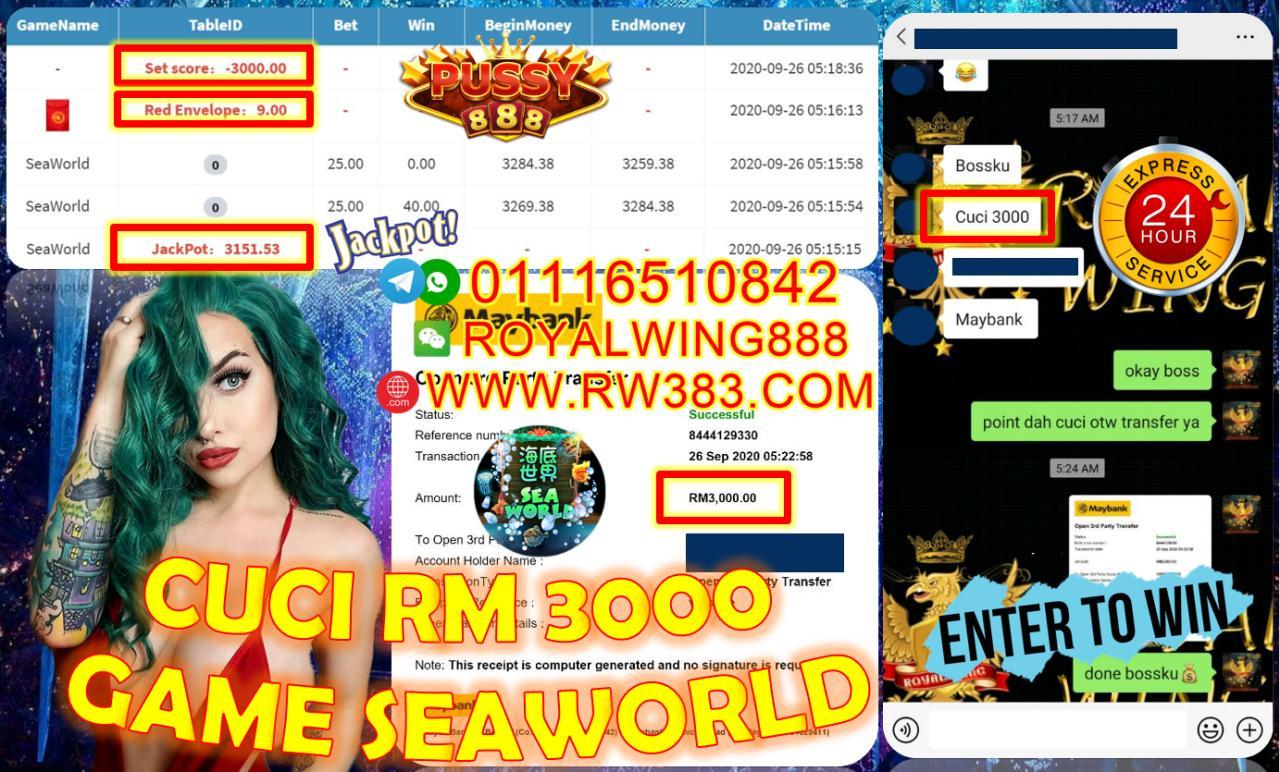 OUT RM3000 DEKAT PUSSY888