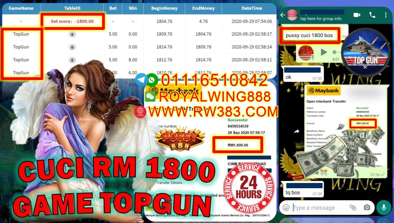 OUT RM1800 DEKAT PUSSY888