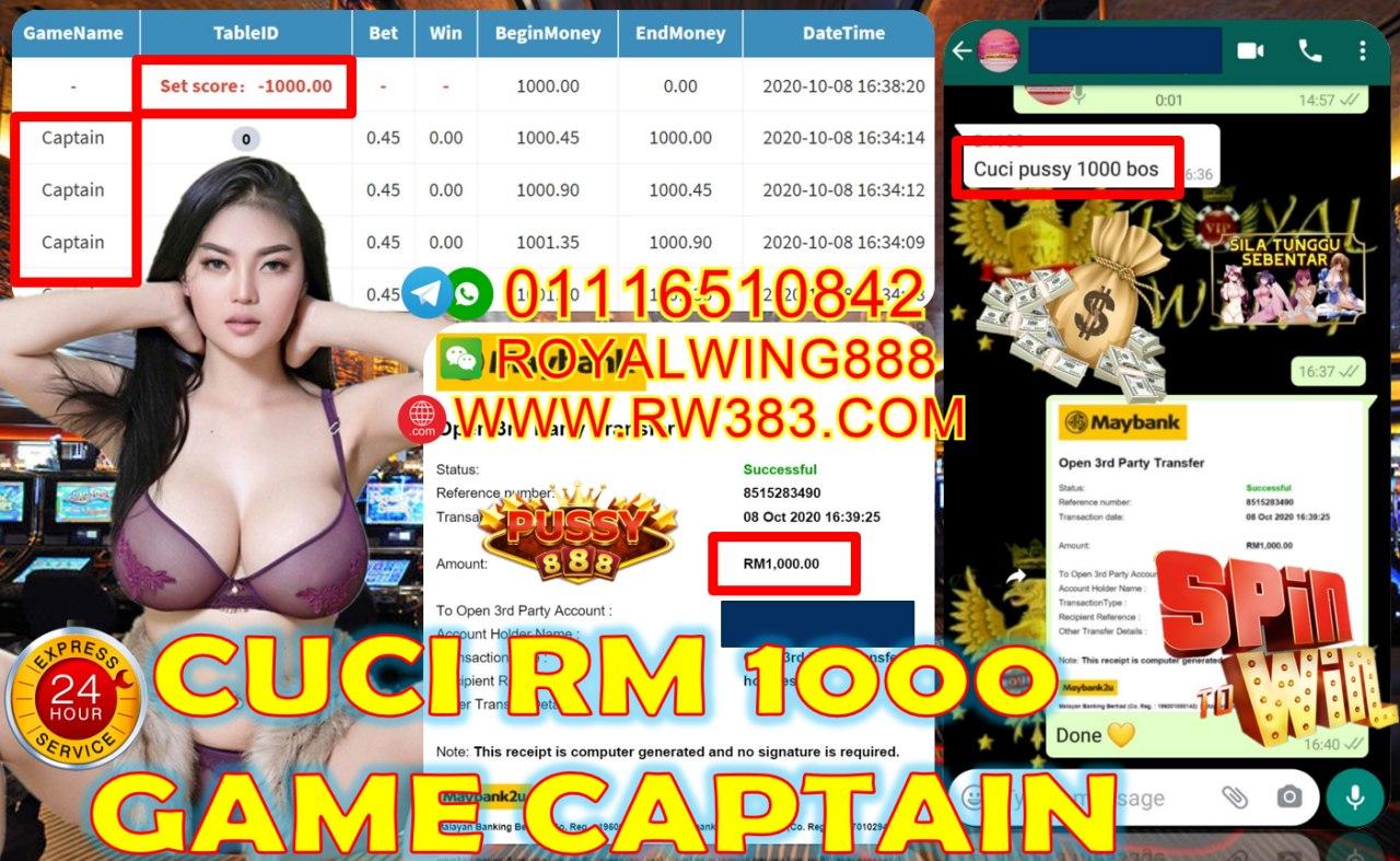 OUT RM1000 DEKAT PUSSY888