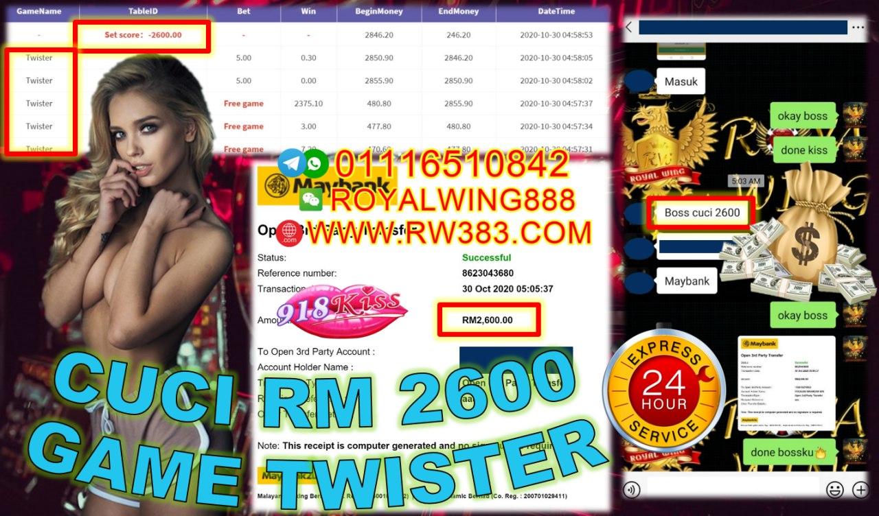 OUT RM2600 DEKAT 918KISS