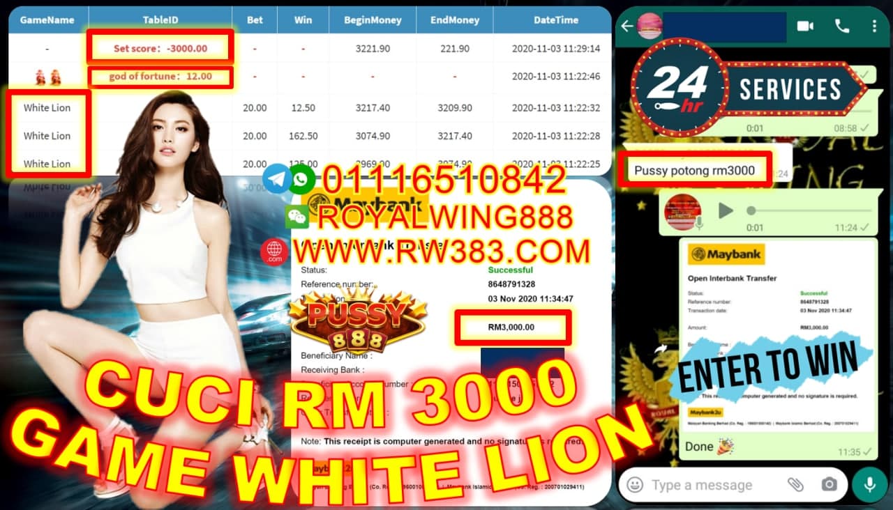 OUT RM3000 DEKAT PUSSY888