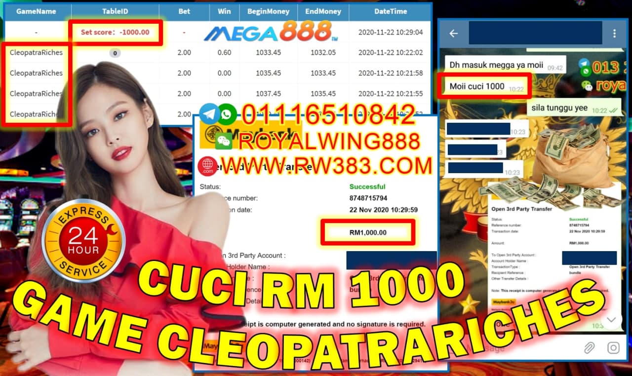 OUT RM1000 DEKAT MEGA888!!